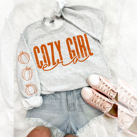 Cozy Girl Era Crewneck Sweater PREORDER