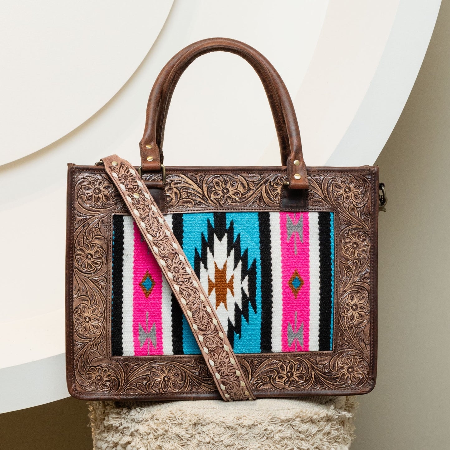 Saddle Blanket Tote Bag