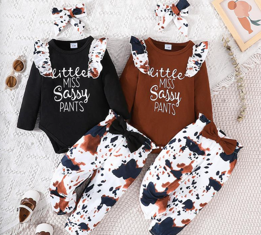 GIRLS ONESIE SET