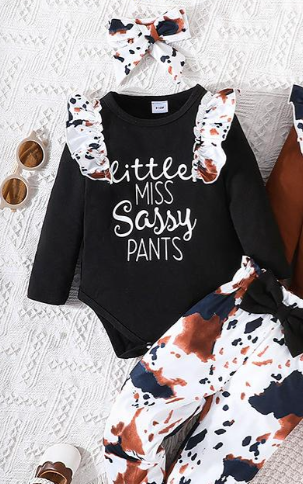 GIRLS ONESIE SET