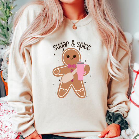 Sugar & Spice Gingerbread Crewneck Sweatshirt Preorder